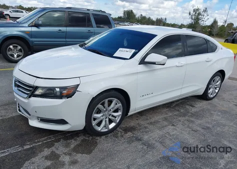 2017 Chevrolet Impala Lt from USA, damaged, VIN 2G1105S39H9129471